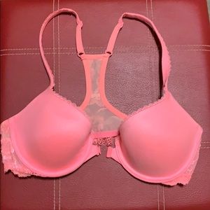 VS Coral Racer Back Bra